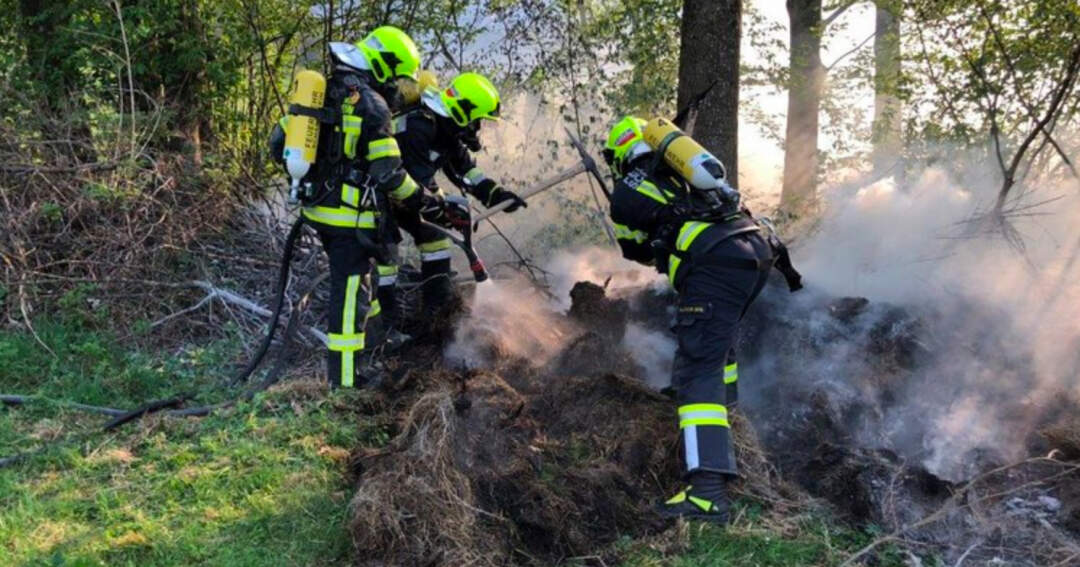 Flurenbrand in der Grubbachstraße – Erste Löschhilfe verhindert größeren Flächenbrand