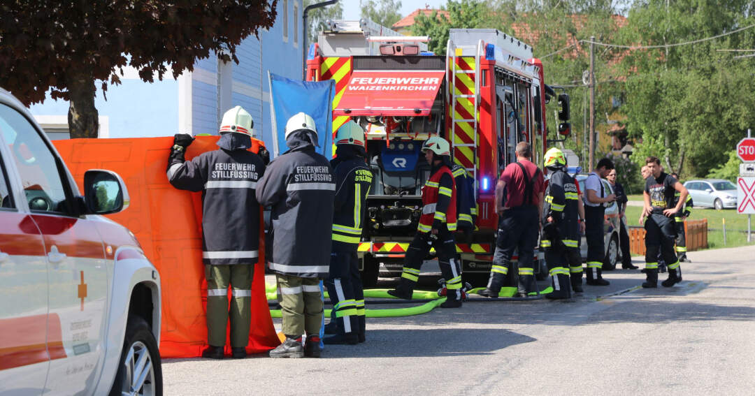 Titelbild: Brand in Waizenkirchen - Zwölfjähriger schwer verletzt