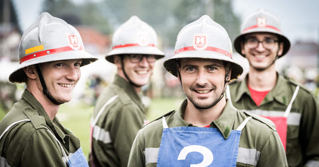 Titelbild: Sportliche Höchstleistungen der Florianis beim Landes-Feuerwehrleistungsbewerb