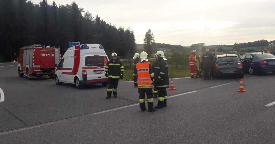 Verkehrsunfall in Hargelsberg