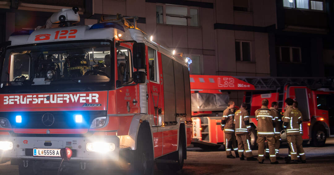 Brandmeldeanlage schlägt in Hochhaus Alarm