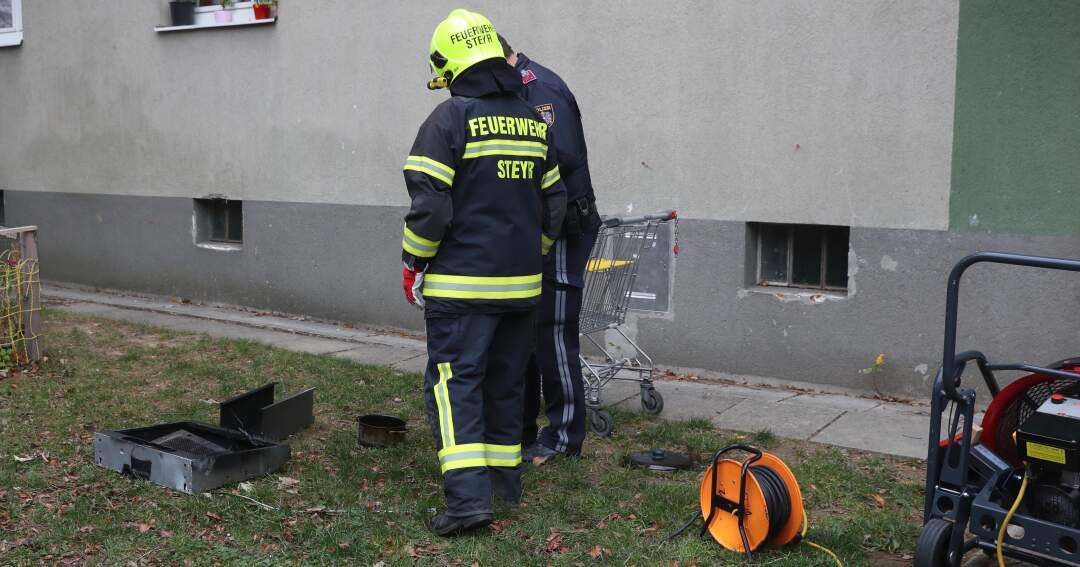 Titelbild: Küchenbrand in Steyr