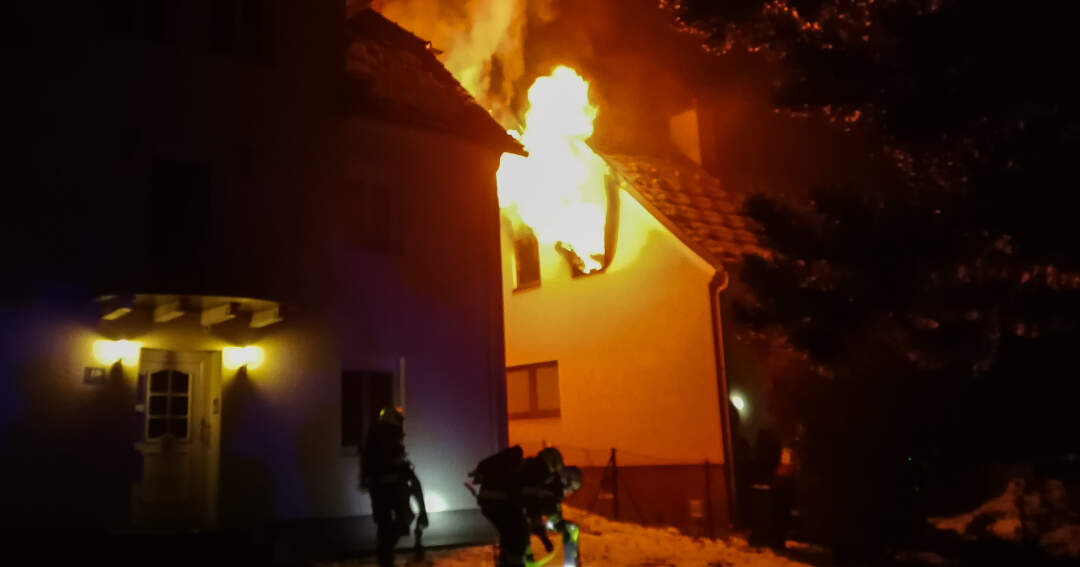 Titelbild: Wohnhausbrand in Sierning