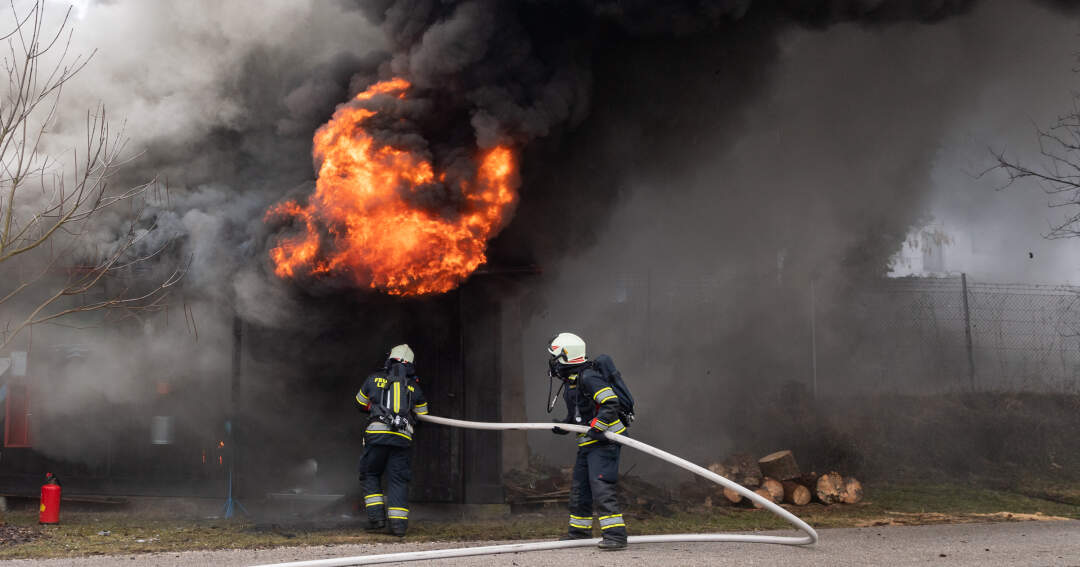 Titelbild: Brand am Truppenübungsplatz Alharting