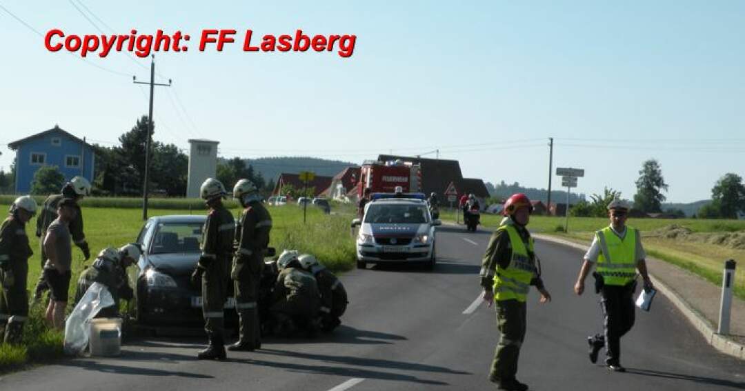 Verkehrsunfall in Lasberg