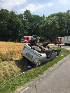 Verkehrsunfall Aufräumarbeiten in Kremsmünster E190603173_02.jpg