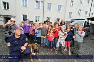 Ferienaktion: Kinder auf Besucht bei der Bezirkspolizeiinspektion Freistadt kinderpolizei-024.jpg