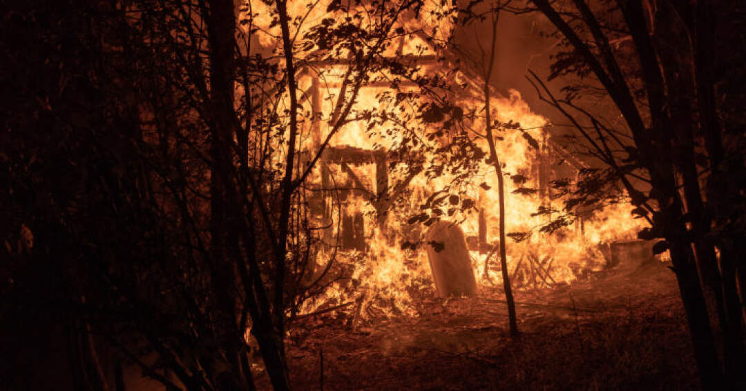 Titelbild: Bezirk Braunau/Inn - Gartenhütte geriet in Brand