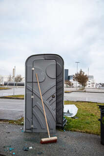 Mobile Toilette von unbekannten Tätern gesprengt SB_20200111_3.jpg
