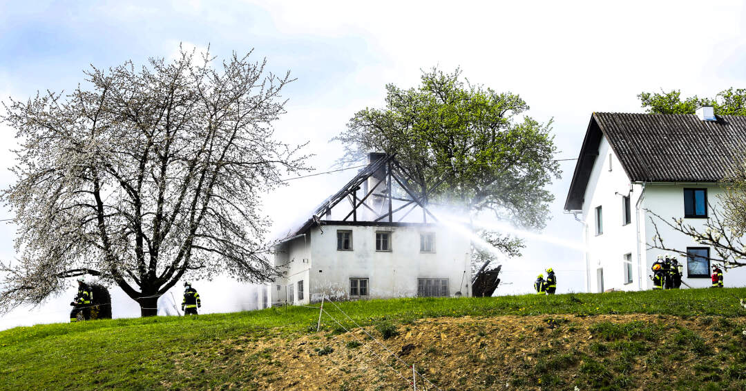 Titelbild: Brand in Mehrnbach