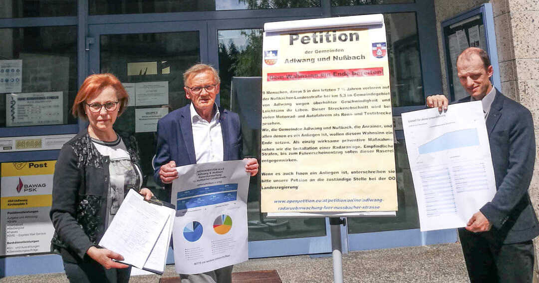 Petition: Adlwang und Nußbach für ein gemeinsames Ziel