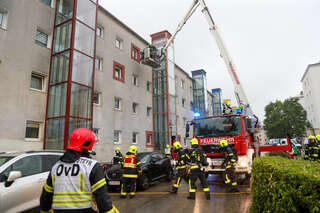 Mehrere Verletzte bei Kellerbrand in Steyr foke_2020052318389750_024.jpg