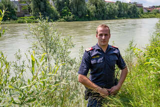 Polizisten retteten "Schwimmer" aus der Enns FOKE_2020062312485046_010.jpg