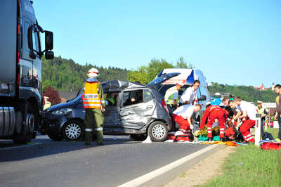 Schwerer Verkehrsunfall  im  Nachmittagsverkehr vu-b310-003.jpg