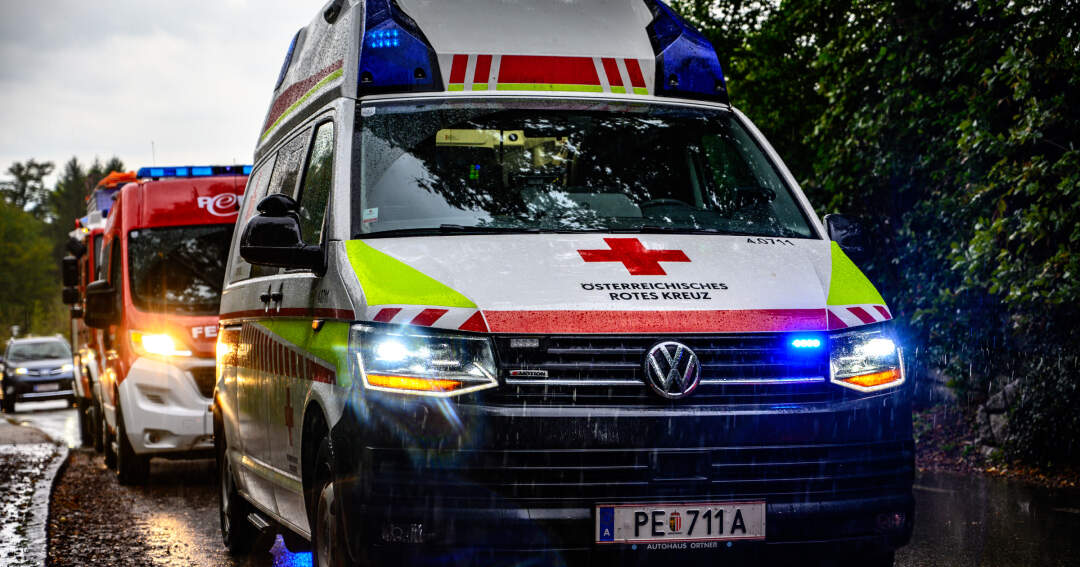 Zwei Verletzte nach Verkehrsunfall - Bezirk Grieskirchen