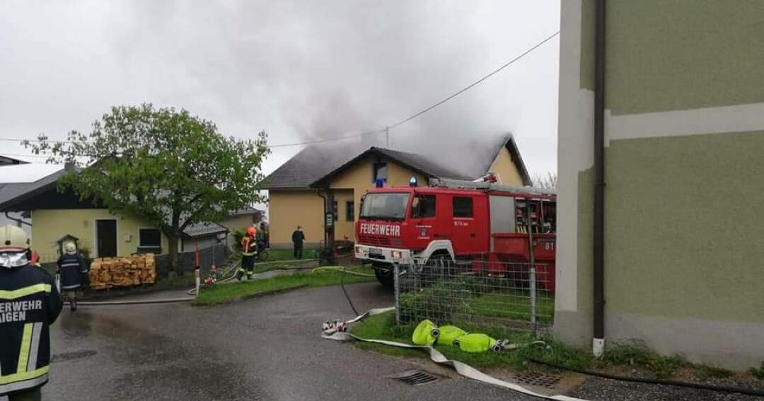 Wohnhausbrand in Ulrichsberg
