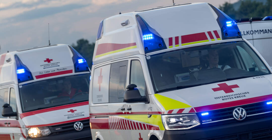 Sieben Verletzte nach Verkehrsunfall - Bezirk Schärding