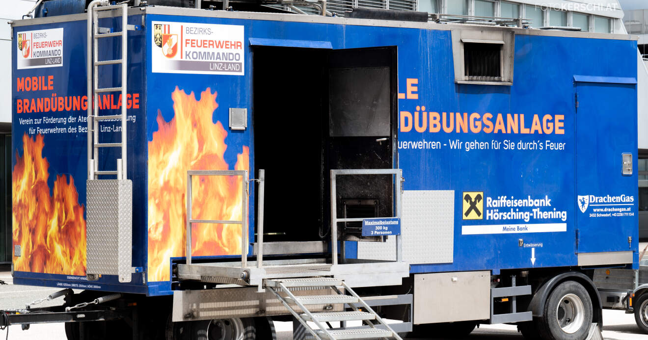 Österreichpremiere: Erste mobile Brandsimulationsanlage offiziell in Betrieb genommen