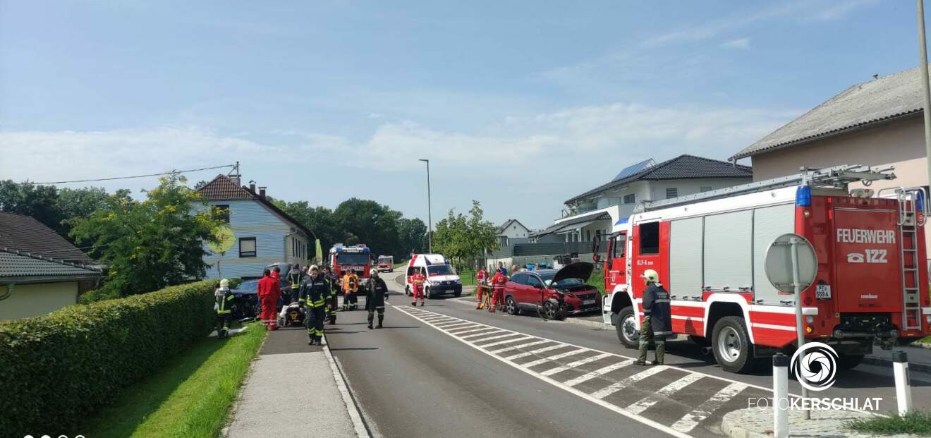 Verkehrsunfälle zwischen Engerwitzdorf und Katsdorf