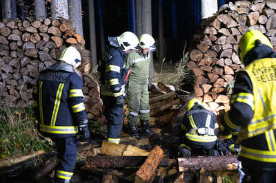 Brandstifter zündete Holzstoß an - Bezirk Urfahr-Umgebung foke-22020.jpg
