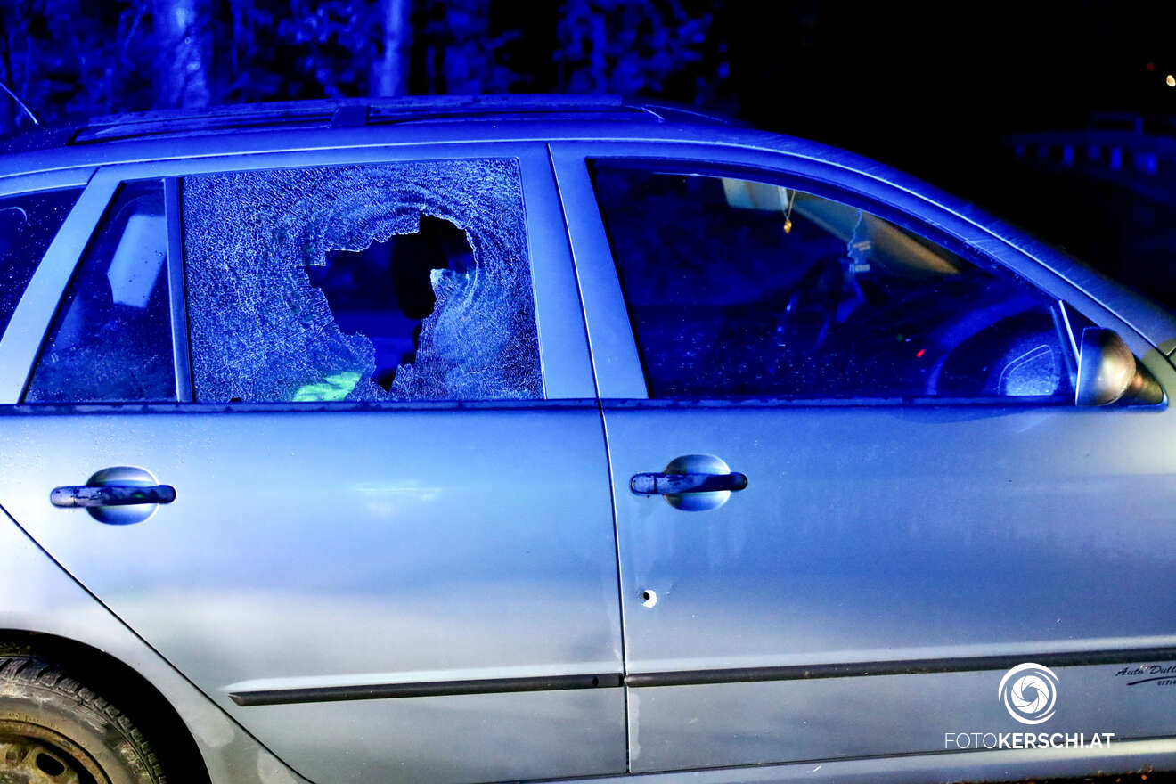 Polizisten schossen in Steyr auf Fahrzeug