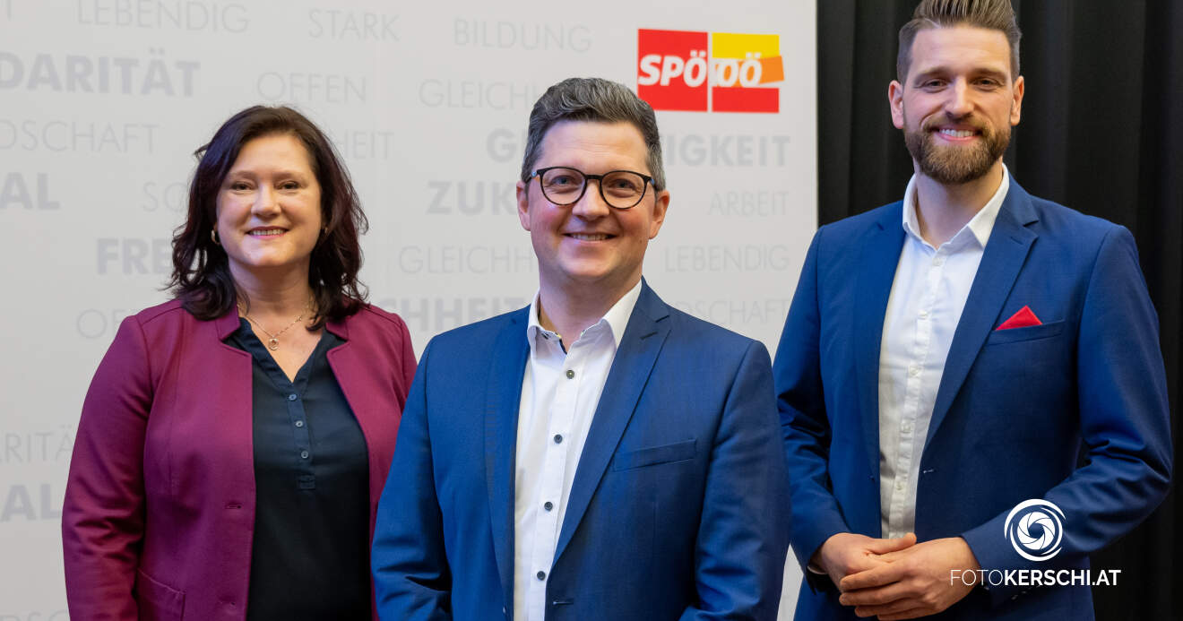 Lindner präsentiert neues SPÖ OÖ Team