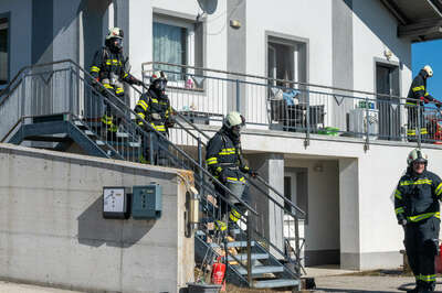 Zwei Feuerwehren bei Brand in Wohnhaus im Einsatz foke-29923.jpg
