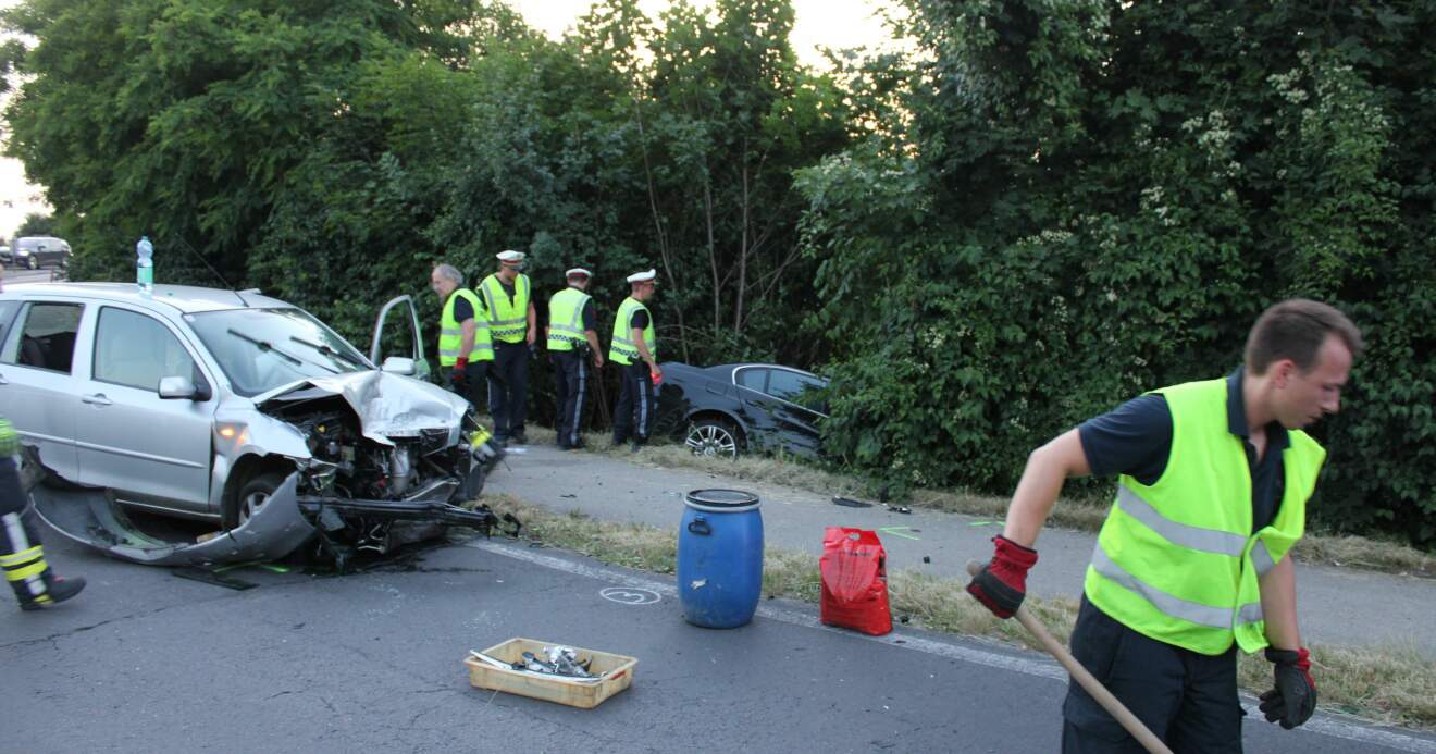 Schwerer Verkehrsunfall in Ansfelden