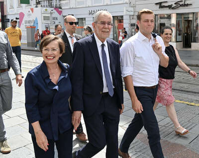 Bundespräsident machte Zwischenstopp in Linz foke-44708.jpg