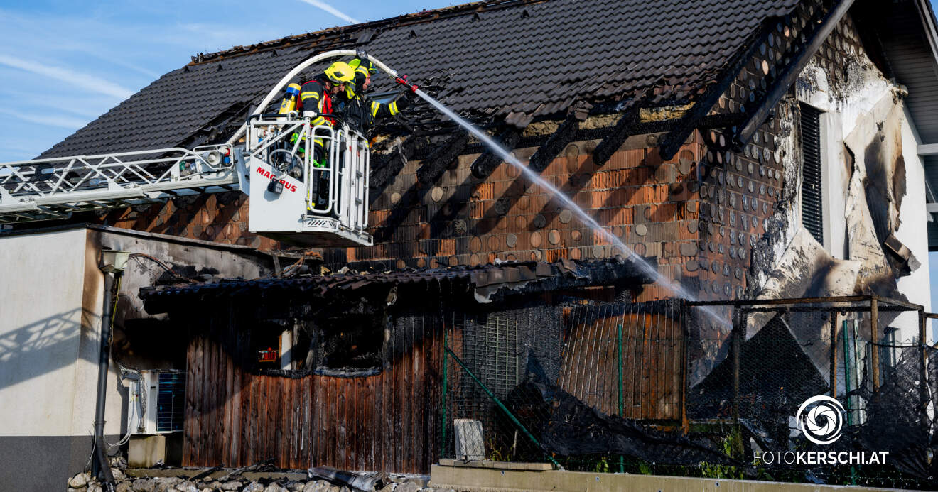 Wohnhausbrand in Dietach