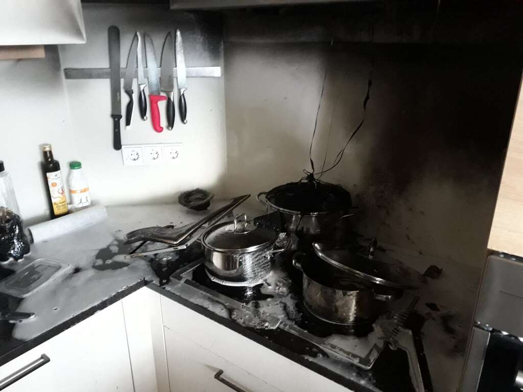 Küchenbrand in Frankenburg