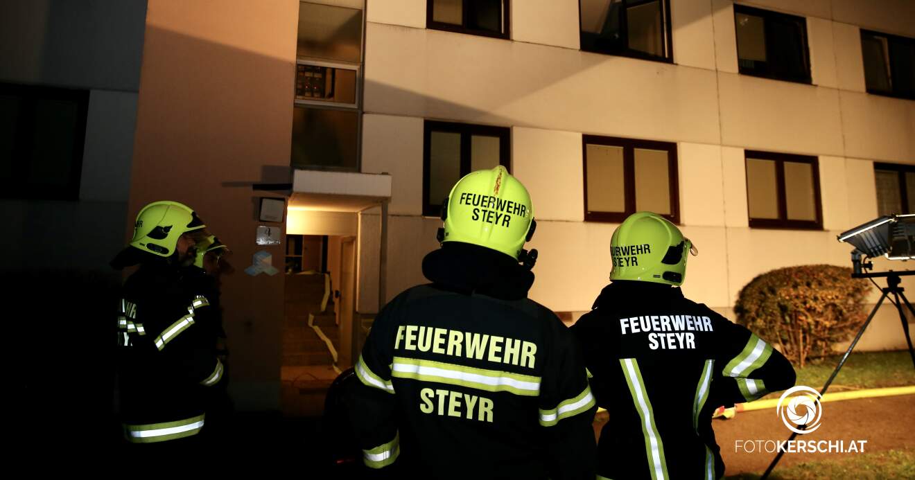 Küchenbrand in Steyr