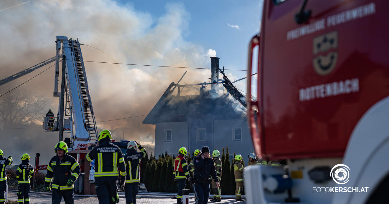 Wohnhausbrand in Haag am Hausruck