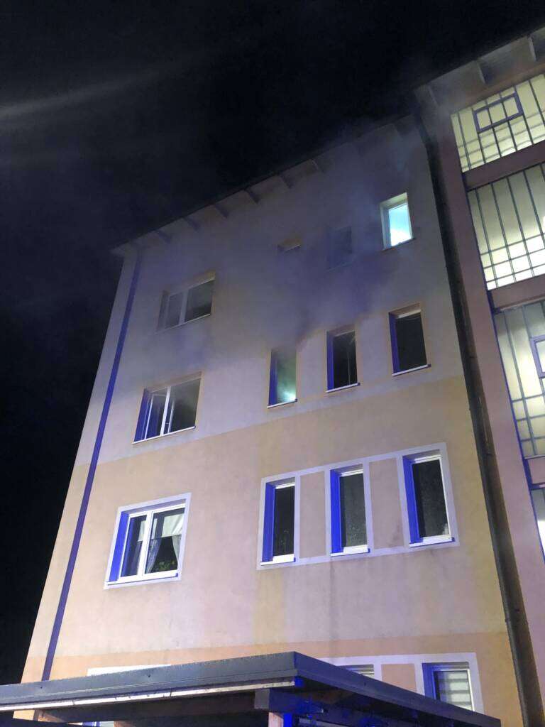 Wohnhausbrand Kasernstraße