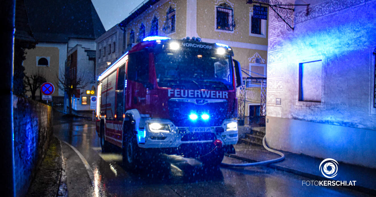 Titelbild: Zimmerbrand in Vorchdorf