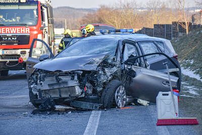 Verkehrsunfall in Sierning fordert zwei Verletzte DSC-0258.jpg