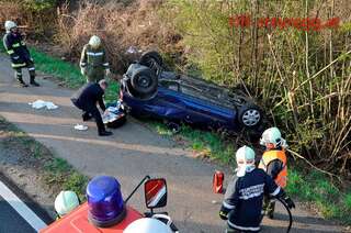 Frau bei Verkehrsunfall in Steyregg schwer verletzt vu-steyregg_02.jpg