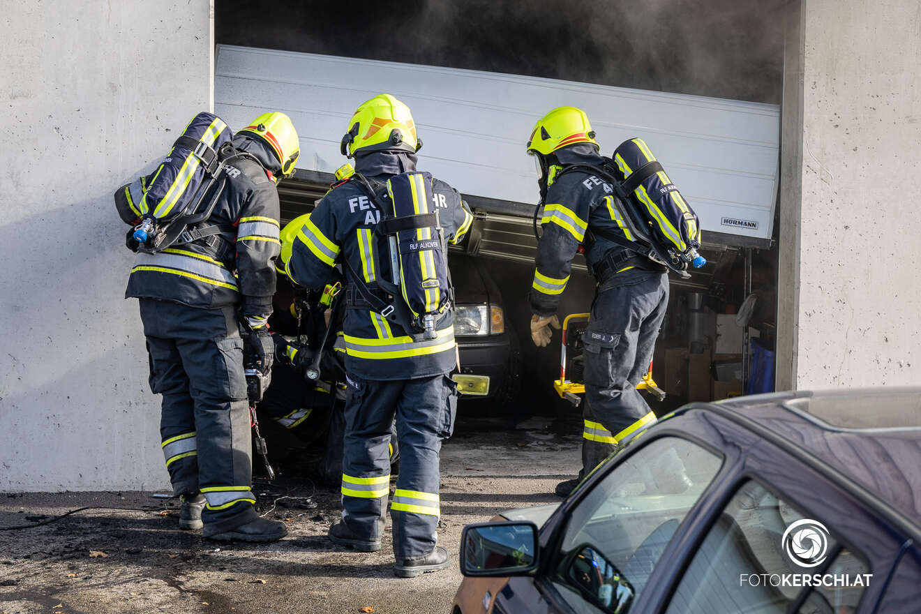 Alkoven: Kleinbrand in Garage rasch gelöscht