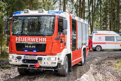 Forstunfall in Stroheim: Mann leicht verletzt BAYER-AB2-1351.jpg