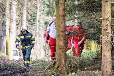 Forstunfall in Stroheim: Mann leicht verletzt BAYER-AB2-1354.jpg