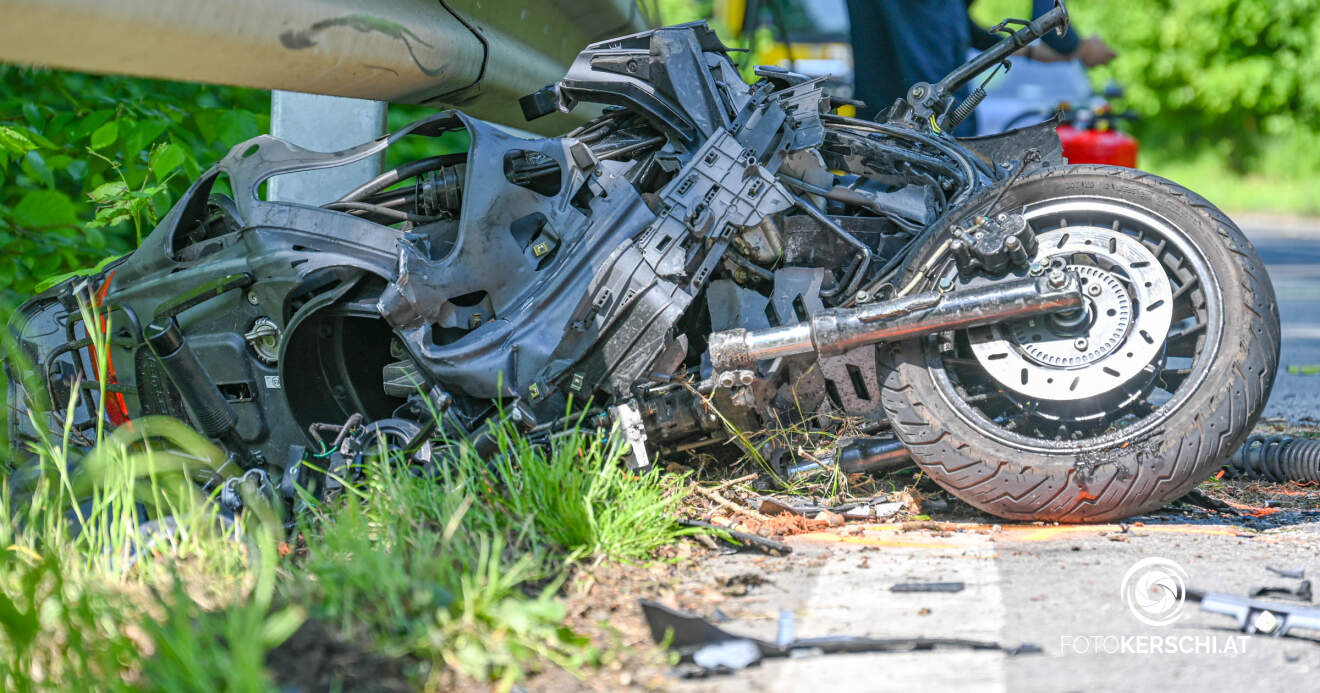 Tödlicher Motorradunfall in Thalheim bei Wels