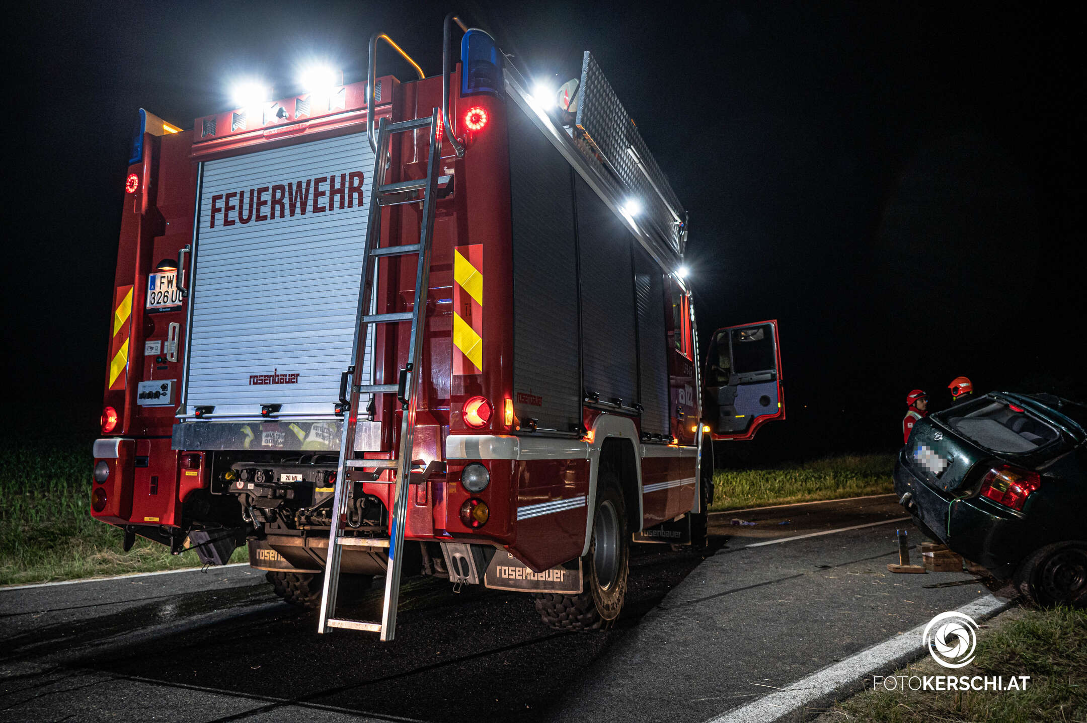 Frontalcrash in Altenberg bei Linz fordert zwei Todesopfer