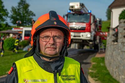 Dachstuhlbrand im Bezirk Freistadt – 10 Feuerwehren im Einsatz BRANDSTAETTER-20230621-86.jpg