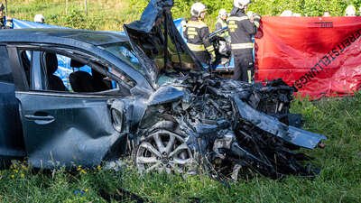 Schwerer Verkehrsunfall zwischen Linz und Steyregg VU-Steyregg-0801.jpg