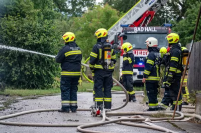 Alarmstufe Zwei: Feuerwehren bekämpfen Brand in Waldneukirchen DSC-5262.jpg